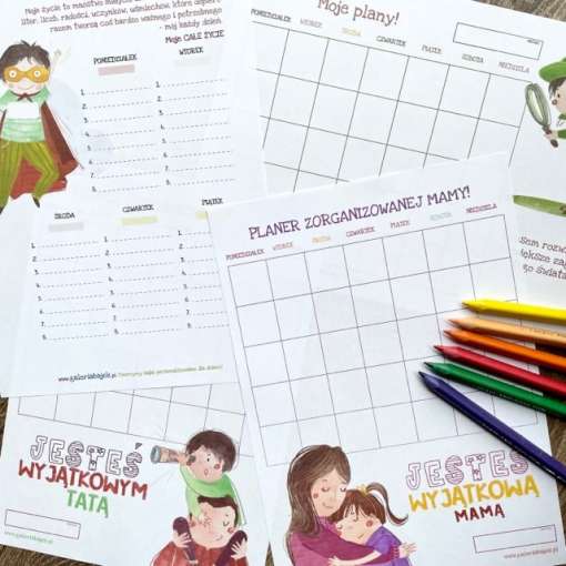 Planer i kalendarz dla dzieci